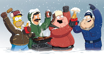 The Dads of ANIMATION DOMINATION share their picks for the biggest, boldest and probably the coldest Super Bowl! THE SIMPSONS BOB'S BURGERS AMERICAN DAD FAMILY GUY ™ and © 2014 TTCFFC ALL RIGHTS RESERVED