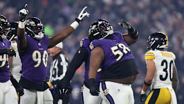 AFC Wild Card Playoffs: Pittsburgh Steelers v Baltimore Ravens