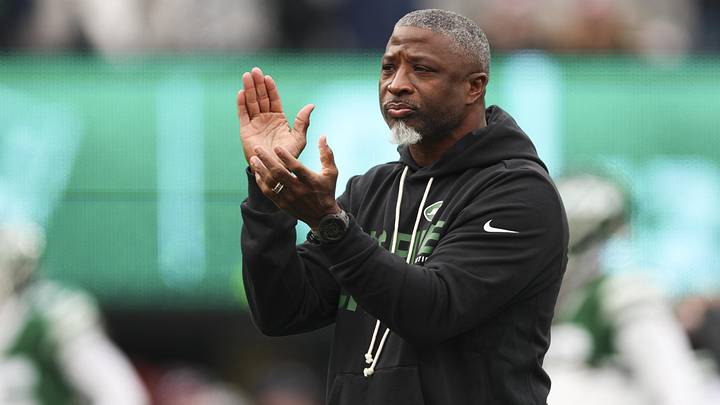 New York Jets head coach Aaron Glenn