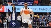 West Virginia University guard Jasper Floyd