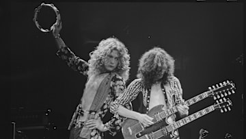 Robert Plant and Jimmy Page of Led Zeppelin