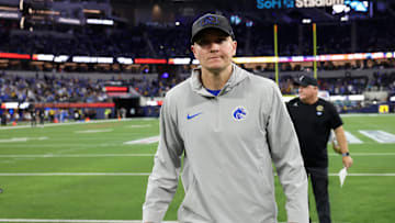 Boise State Broncos head coach Spencer Danielson.