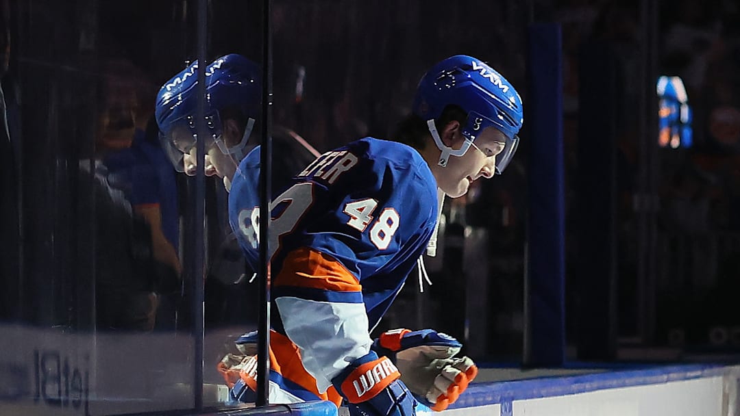 New York Islanders defenseman Matthew Schaefer