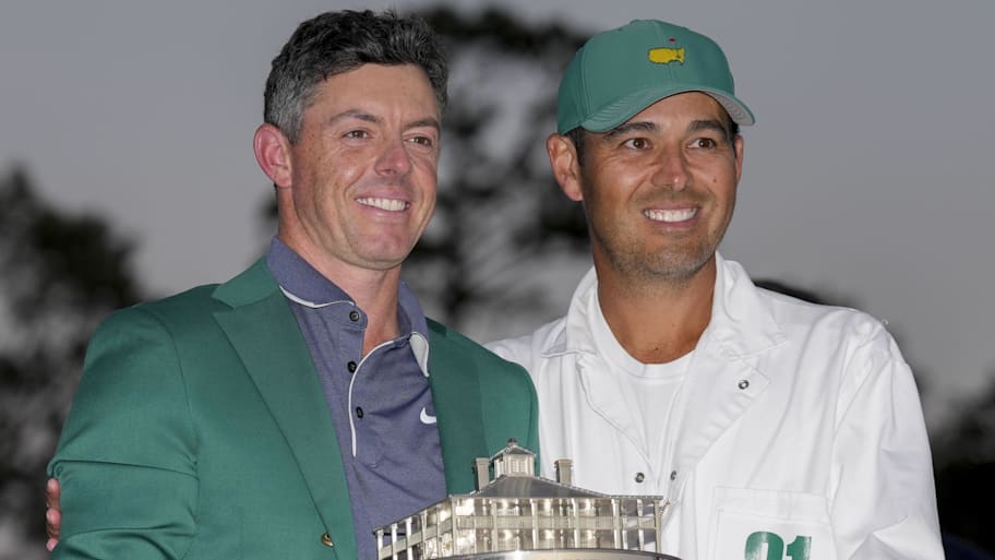 Rory McIlroy won the Masters with his best friend Harry Diamond on the bag.