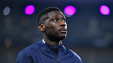 Randal Kolo Muani in action for France