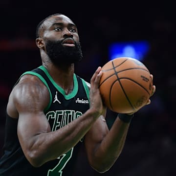 Jaylen Brown during Boston's win on May 14
