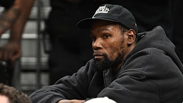 Celebrities Attend Houston Rockets v Atlanta Hawks