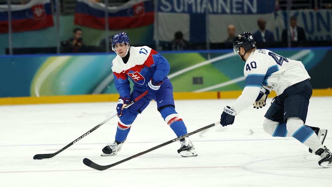 Simon Nemec of Slovakia during the Milano Cortina 2026 Olympic Winter Games: Geoff Burke-Imagn Images
