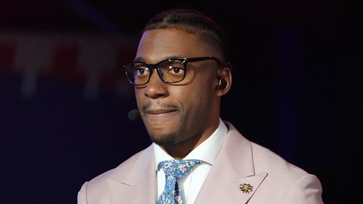 Robert Griffin III during the Pro Bowl Skills competition at the Intermountain Healthcare Performance Facility. Mandatory Credit: Kirby Lee-Imagn Images Robert Griffin III during the Pro Bowl Skills competition at the Intermountain Healthcare Performance Facility. Mandatory Credit: Kirby Lee-Imagn Images