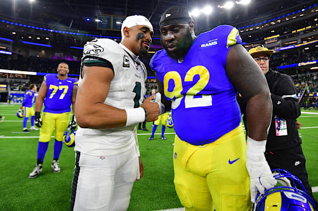 Los Angeles Rams defensive tackle Neville Gallimore