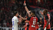 L'OL a été réduit à 10 hier face au Stade Rennais