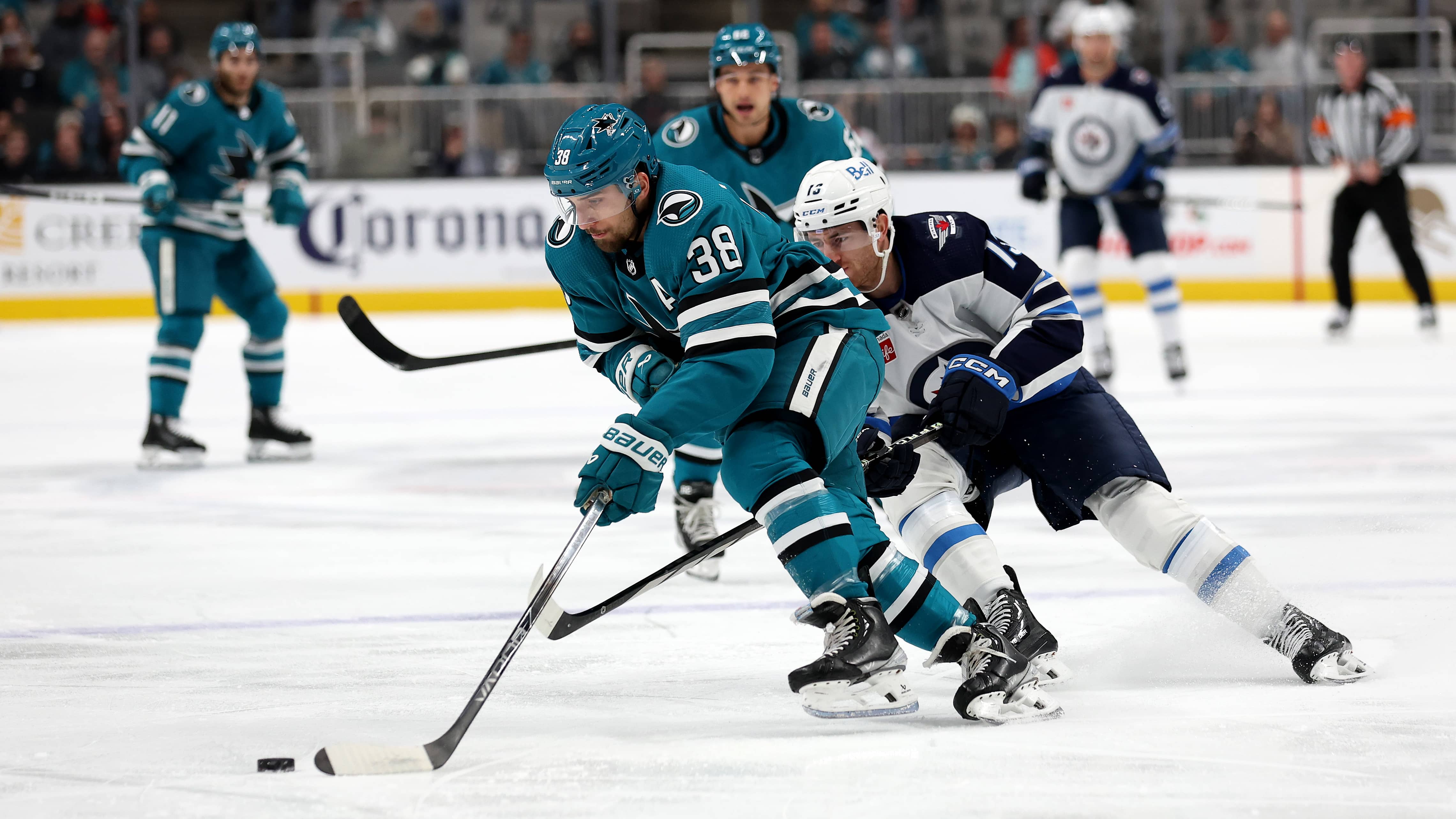 San Jose Sharks Seek Season's First Win vs. Undefeated Jets BVM Sports