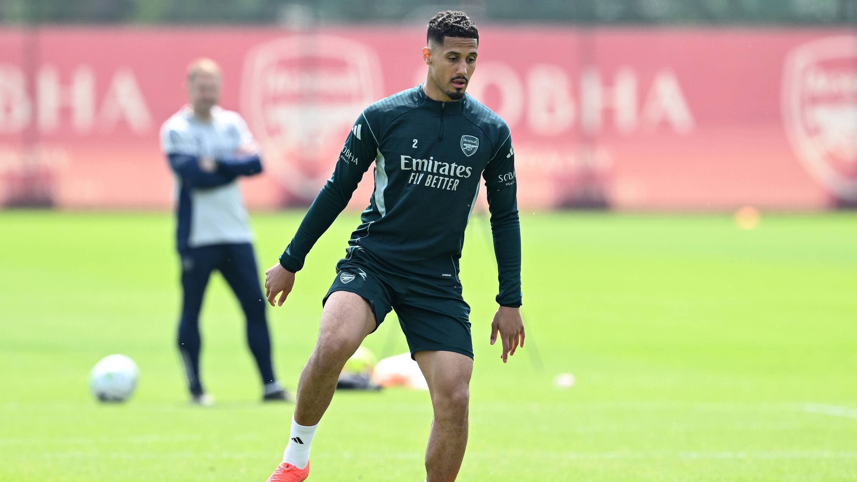 William Saliba steps-up Arsenal recovery as potential return date revealed
