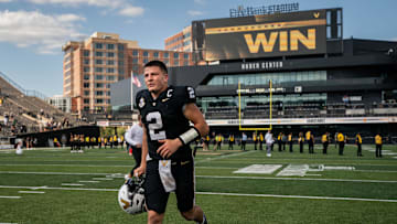 Vanderbilt quarterback Diego Pavia