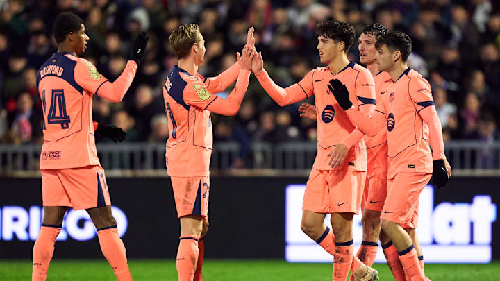 Barcelona are the current holders of the Copa del Rey.