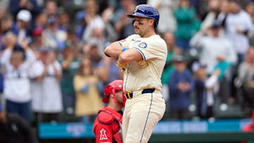 Seattle Mariners catcher Cal Raleigh.