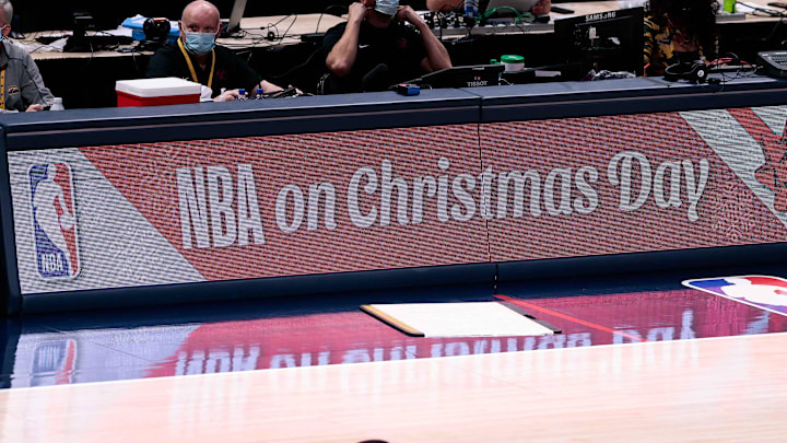 The NBA plays on Christmas Day, but not Christmas Eve.