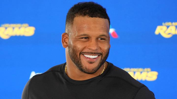 Los Angeles Rams defensive end Aaron Donald.
