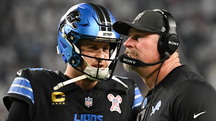 Jared Goff and Dan Campbell fell well below preseason expectations, with the Lions missing the playoffs. Jared Goff and Dan Campbell fell well below preseason expectations, with the Lions missing the playoffs.