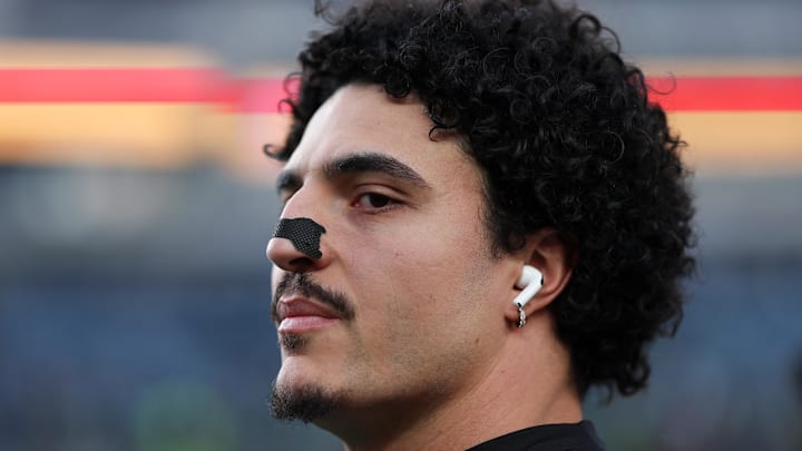 Carolina Panthers edge rusher Jaelan Phillips