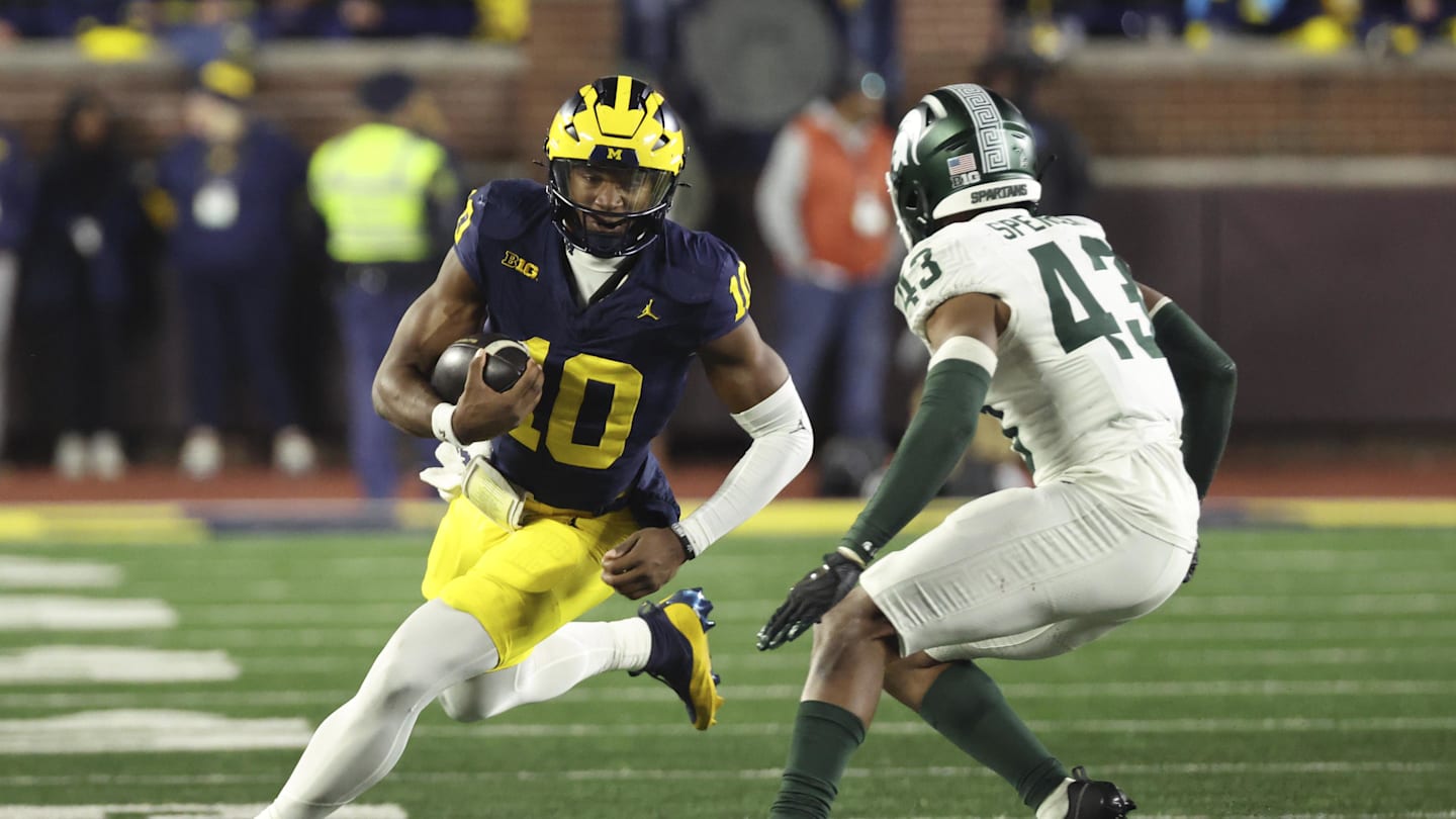 Michigan Tops Michigan State 24-17