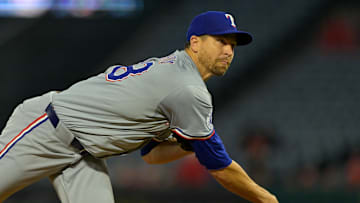 Texas Rangers v Los Angeles Angels