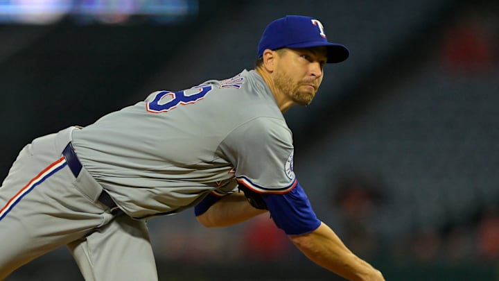 Texas Rangers v Los Angeles Angels