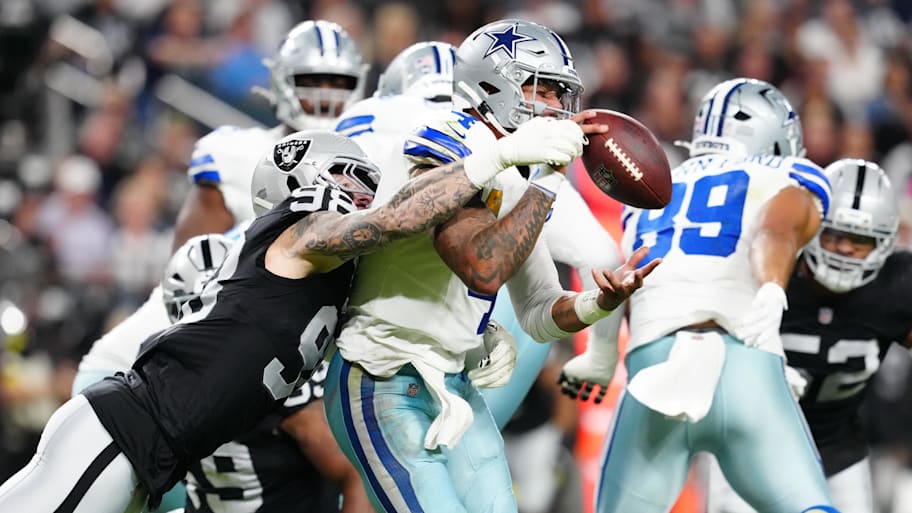 Las Vegas Raiders defensive end Maxx Crosby