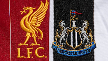 The Liverpool and Newcastle United Club Crests