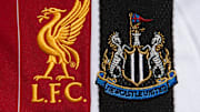 The Liverpool and Newcastle United Club Crests