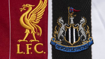 The Liverpool and Newcastle United Club Crests