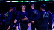 Apr 5, 2024; New Orleans, Louisiana, USA; New Orleans Pelicans guard Dyson Daniels (11) is announced to the fans against the San Antonio Spurs during the first half at Smoothie King Center. Mandatory Credit: Stephen Lew-USA TODAY Sports