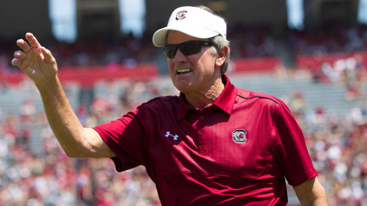 Former South Carolina football coach Steve Spurrier