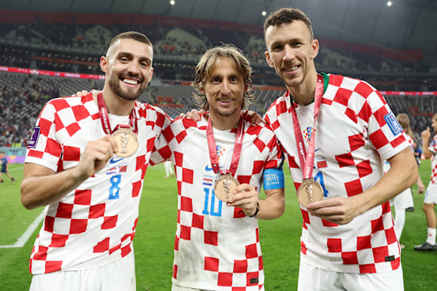 มาเตโอ โควาชิช, ลูกา โมดริช และอีวาน เปริชิช