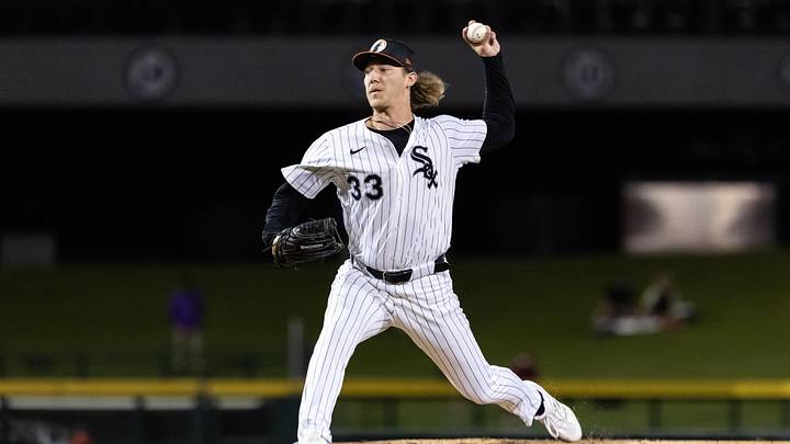 Chicago White Sox pitcher Hagen Smith during the Arizona Fall League Fall Stars Game.