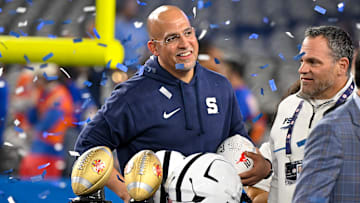Penn State football head coach James Franklin