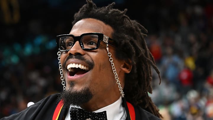 Former Carolina Panthers quarterback Cam Newton