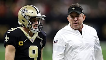 Former Saints QB Drew Brees (left) and former coach Sean Payton, who won a Super Bowl and seven NFC South titles together in New Orleans, will be reunited Thursday night in the Superdome when the Saints host Payton's new team - the Denver Broncos.