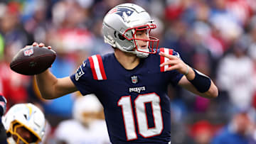 Drake Maye of the New England Patriots