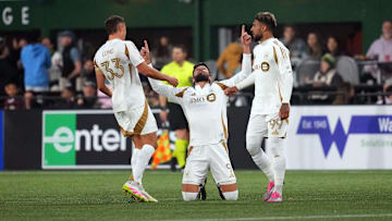 Former Arsenal striker Olivier Giroud ended his MLS goal drought in style