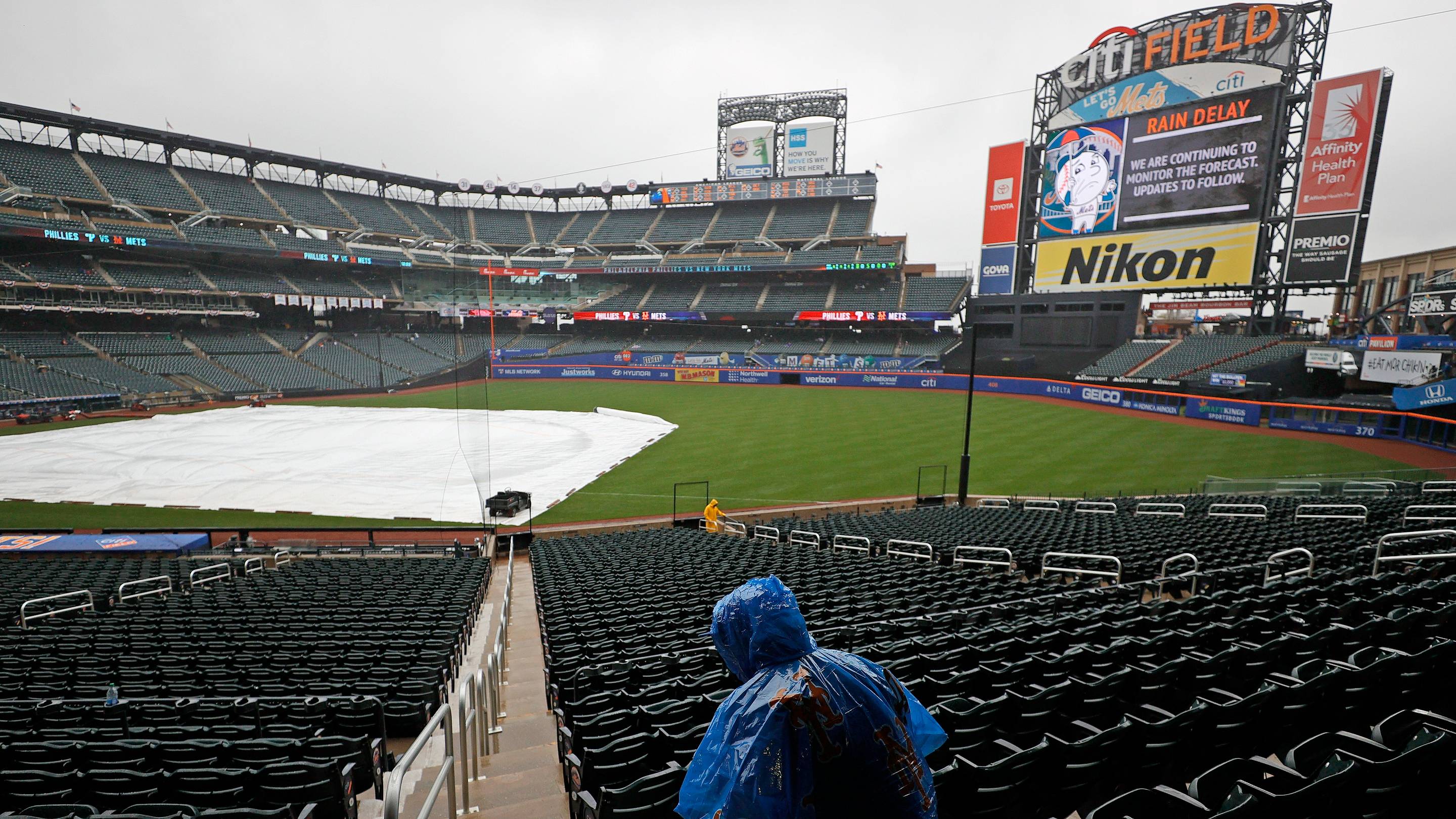 Marlins-Mets start time: Rain delay updates from Citi Field on July 30