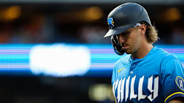 Phillies second baseman Bryson Stott has failed to break a season-long slump