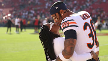 Simone Biles and Jonathan Owens
