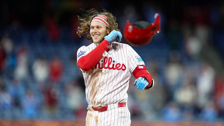 Philadelphia Phillies infielder Alec Bohm.
