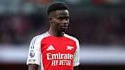 Bukayo Saka could be out of action until March