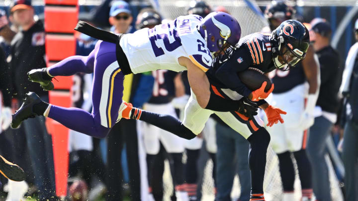 Long a thorn in the side of the Bears, Minnesota's Harrison Smith remains among the NFC North's best safeties.