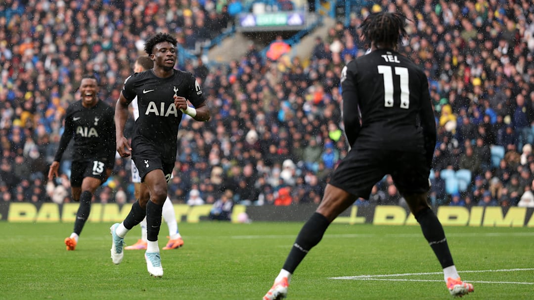 Mohammed Kudus was Tottenham's match-winner at Elland Road.