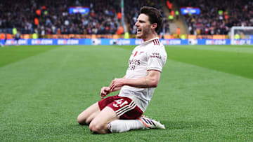 Declan Rice enjoyed a superb all-round performance on Saturday afternoon.