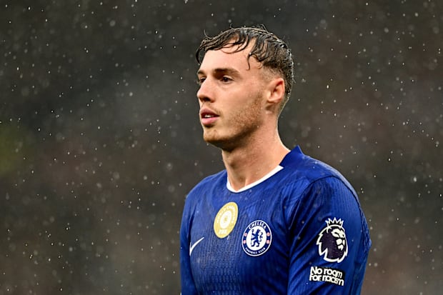 Cole Palmer in action Cole Palmer in action