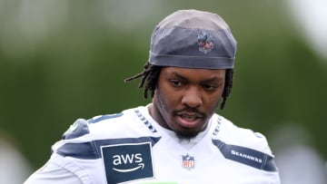 D.J. James of the Seattle Seahawks
